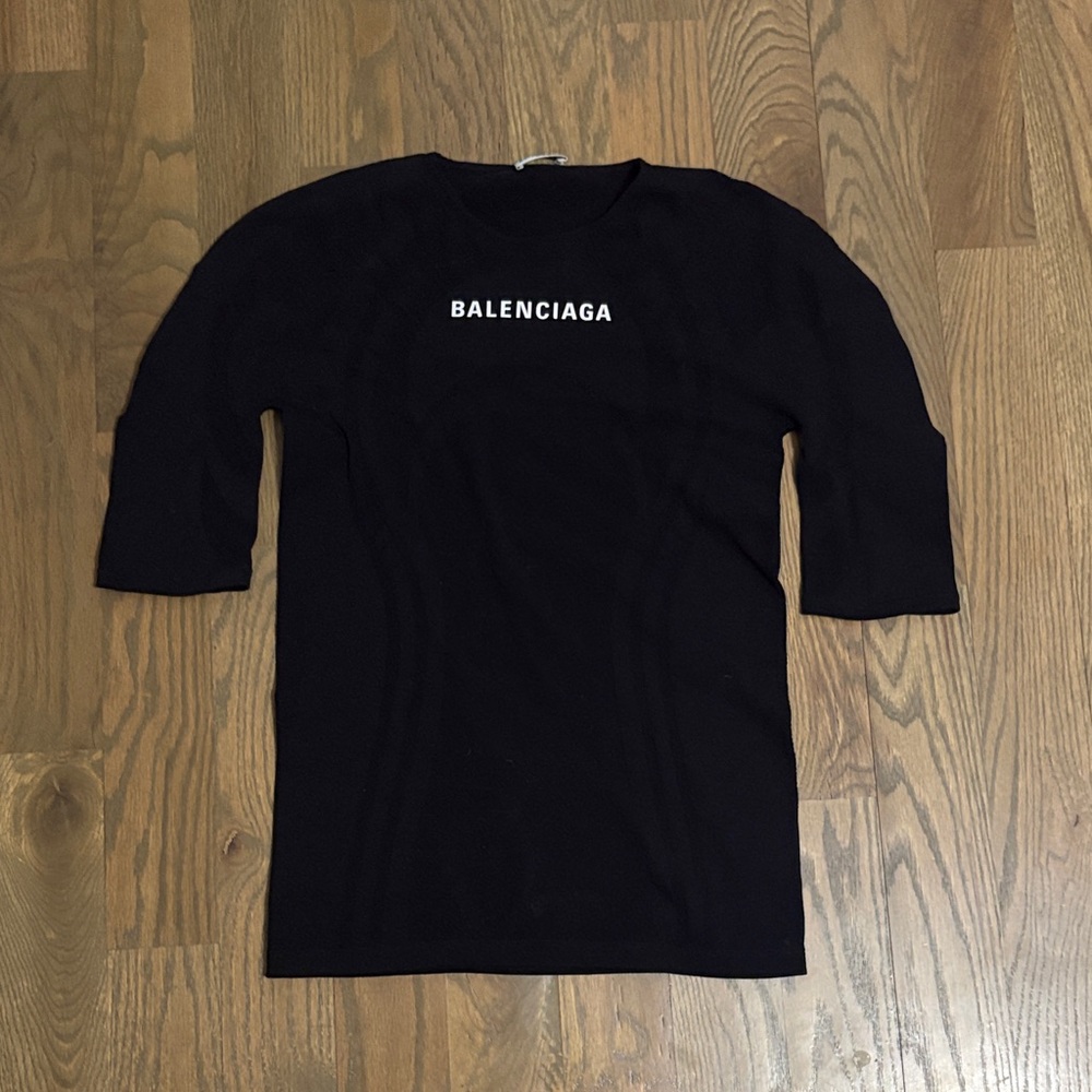 Women’s Balenciaga Black Fitted Athletic Knit